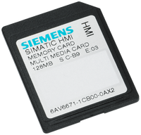 SIMATIC MM memory card 128 MB multi media card for OP 77B TP/OP 177B - 6AV6671-1CB00-0AX2