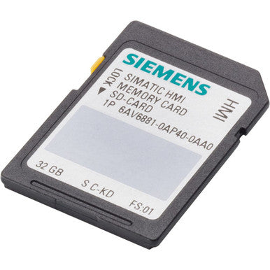 Siemens SIMATIC SD outdoor card 32 GB - 6AV68810AQ400AA0