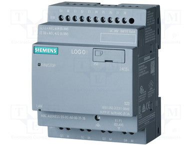 Siemens Logo! 24CEO, 8DI(4AI)/4DO, 400 Blocks - 6ED1052-2CC01-0BA8