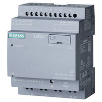 Controller; Logic; LOGO! 8.2; 24V/24V/24V TRANS.; 8 DI (4AI)/4 DO; ETHERNET - 6ED10522CC080BA0