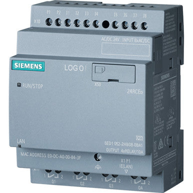 Siemens 6ED1052-2HB08-0BA2 LOGO! PLC Controller 24 V DC cloud-ready - 6ED10522HB080BA2