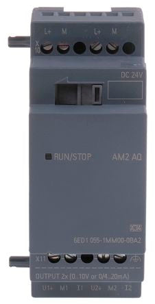 LOGO! 8 Expansion Module Without Display, 2 x Output, 24 V Supply Voltage - 6ED10551MM000BA2