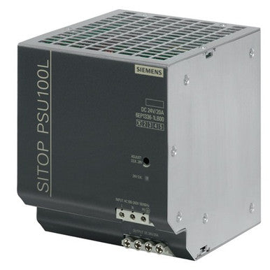 Siemens 6EP13361LB00 Control Power Transformer. Siemens Power Supply Module 1-Phase Stabilized Series: SITOP PSU100L 100 to 240 VAC Input 24 VDC - 6EP13361LB00