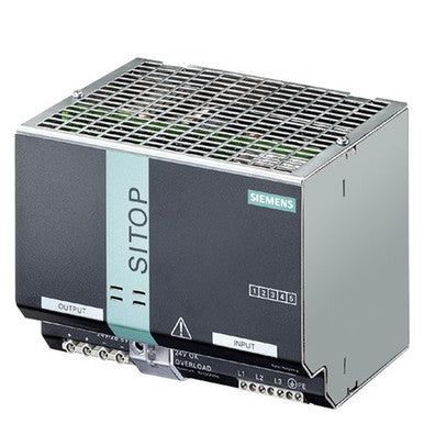 Siemens 6EP1336-3BA00 Power Supply, 24VDC Output, 20 Amps, 110-120, 230-240VAC Input, 480 Watts - 6EP13363BA00