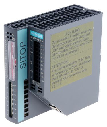 Siemens 6EP19312EC42 SITOP DC-UPS Module 15A DC 24V USB Industrial UPS - 6EP19312EC42