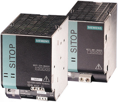 Redundancy Module, 24/28.8V DC, 24V DC, 480W, 40A, DIN Rail - 6EP1961-3BA21