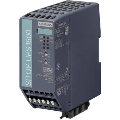240W 1 Output DIN Rail Panel Mount Power Supply SITOP UPS1600; 24V dc; 10A - 6EP41343AB000AY0
