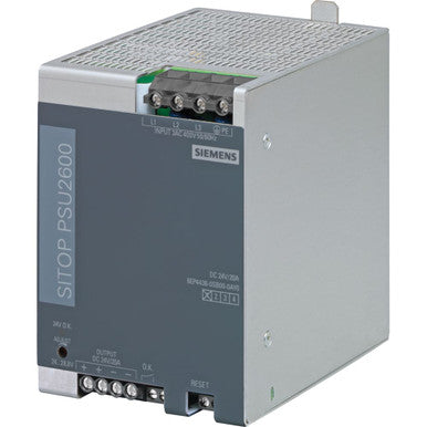 SITOP PSU2600 24 V/20 A Stabilized power supply input: 3 AC 400-500 V - 6EP44360SB000AY0