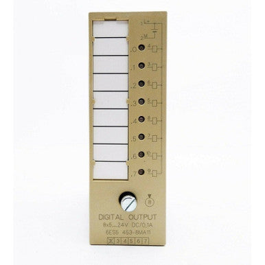 SIMATIC S5, Digital output 453 Isolated for S5-90U/-95U/-100U, ET 100U, ET 200U 8 outputs 5/24V DC; 0.1 A Product family Not - 6ES5453-8MA11
