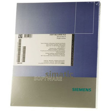 SIEMENS - 6ES7 810 2CC03 0YX0 - SOFTWARE, STEP 7 MICRO/WIN, V4 - 6ES7 810 2CC03 0YX0