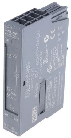 Simatic Dp, Power Module Pm-e For ET200S, DC24-48V, AC24-230V, With Diagnostics And Backup - 6ES7138-4CB11-0AB0