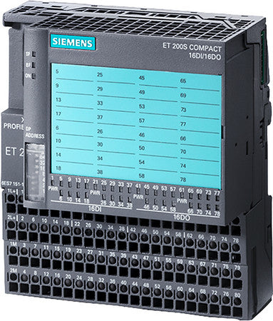 Plc I/o Module Simatic Et 200S 32 X I/o, 24 V DC, 81 X 120 X 58 Mm - 6ES7151-1CA00-1BL0