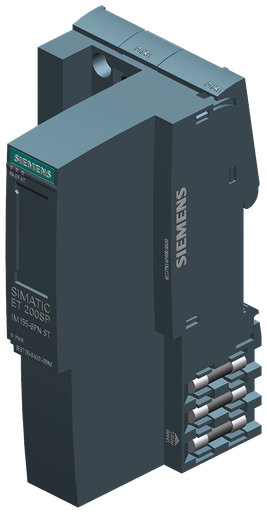 Siemens 6ES71556AU010BN0 Interface Module. Siemens Interface Module, Series: M 155-6 PN ST, 24 VDC, 550 mA, 1.9 W Power Dissipation, 0 to 50 deg C - 6ES71556AU010BN0