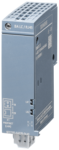 SIMATIC bus adapter: BA LC/RJ45 media converter glass FOC/CU 1x LC FO - 6ES71936AG200AA0