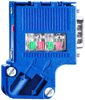 SIMATIC DP Bus connection plug for PROFIBUS with slanted cable outlet - 6ES79720DA600XA0