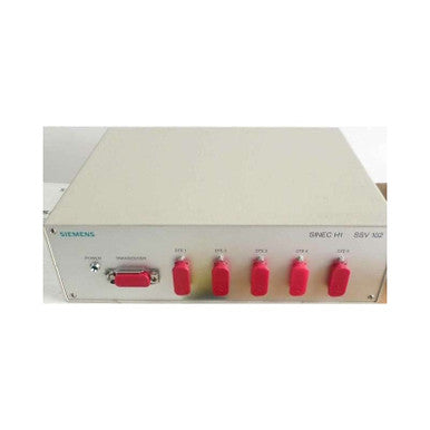 SIMATIC NET, SSV 102 FOR INDUSTRIAL ETHERNET FAN-OUT UNIT WITH 5 INTERFACES DESK-TOP VERSION W.INSTALL. KIT FOR 19' INSTALLATION, INSTALLATION GIUDE GERMAN, ENGLISH, FRENCH - 6GK1102-0AC00