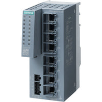 Ethernet Switch, Industrial, Unmanaged, 8 RJ45 Ports, 10/100 Mbit/s, Port Collars - 6GK51080BA002AC2