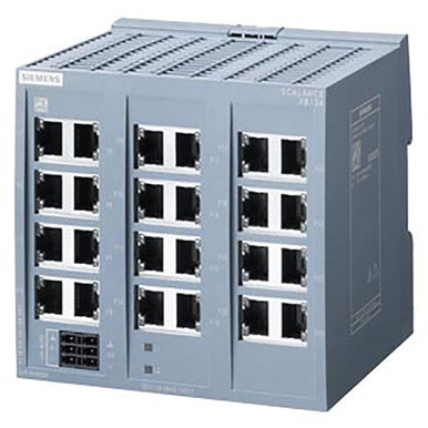 SCALANCE XB124 unmanaged IE switch 24x 10/100 Mbit/s RJ45 ports - 6GK51240BA002AB2