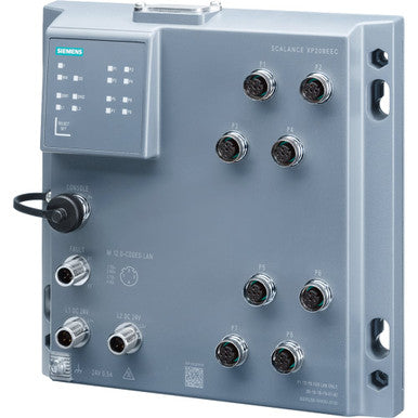 SCALANCE XP208EEC managed IE switch with railway approval IEC - 6GK52080HA002ES6