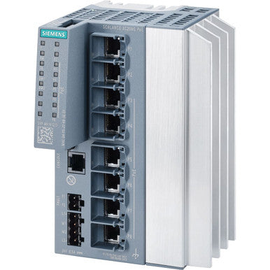 SCALANCE XC208G PoE Manageable Layer 2 IE PoE Switch IEC 62443-4-2 - 6GK52080RA002AC2