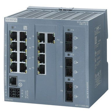 SCALANCE XB213-3 managed Layer 2 IE switch 13x 10/100 Mbit/s RJ45 - 6GK52133BD002TB2