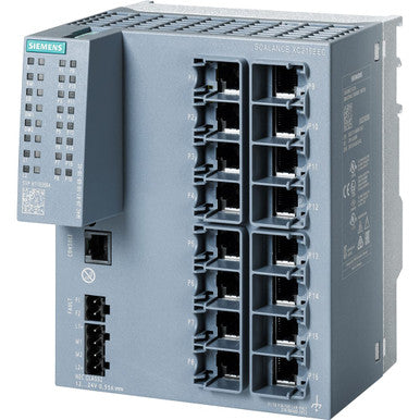 SCALANCE XC216EEC manageable Layer 2 IE switch IEC 62443-4-2 certified - 6GK52160BA002FC2