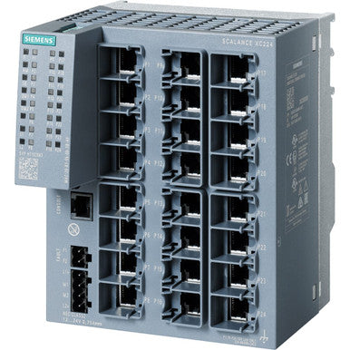 SCALANCE XC224 manageable Layer 2 IE switch IEC 62443-4-2 certified - 6GK52240BA002AC2