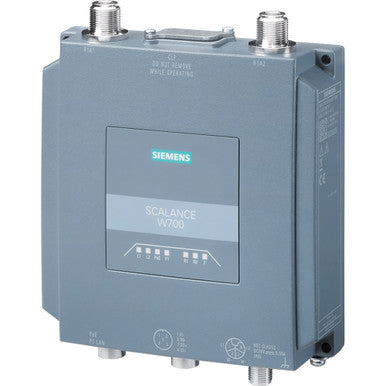 Siemens, SCALANCE WAM766-1, 2 x M12LAN, 1201Mbit/s, 10/100/1000Mbit/s - 6GK57661GE007DA0