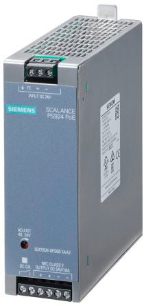 Scalance PS924 Poe Power Supply For Power-over-ethernet, Input: 24 V DC Output: 54 V DC/1.6 - 6GK59240PS001AA2