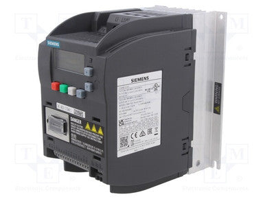 Siemens Sinamics V20 Inverter Drive, 3AC 380-480V, 47-63HZ, 0.75KW, With 150% Overload For 60S - 6SL3210-5BE17-5CV1
