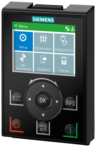 SINAMICS G Intelligent Operator Panel IOP-2 for G120; G110M; G110D; G120D; G120 - 6SL32550AA004JA2
