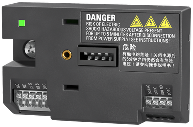 SINAMICS V20 I/O extension module I/O interface: 2 DI 2 relays - 6SL3256-0VE00-6AA0