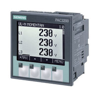 SENTRON, measuring device, 7KM PAC3200, LCD, L-L: 690 V, L-N: 400 V, 5 A, 3-phase, Modbus TCP, optional Modbus RTU / PROFINET / PROFIBUS, apparent - 7KM2112-0BA00-2AA0