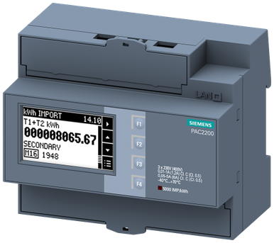 Siemens PMD SENTRON PAC2200 DIN rail - 7KM2200-2EA30-1GA1