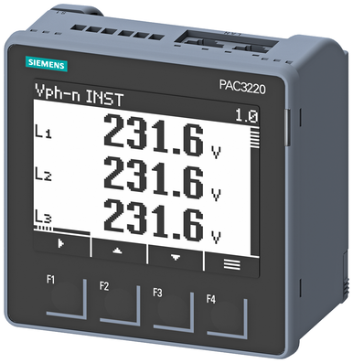 Panel Display, Digital, 100V-250V - 7KM3220-0BA01-1DA0
