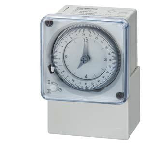 Quartz time switch Day 1 change-over contact 230V/50-60Hz Surface-mounting - 7LF53050