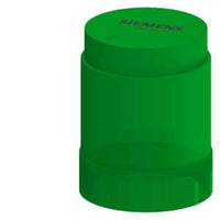 Flashlight element, with integrated LED, green, 24 V AC/DC, Diameter 50 mm - 8WD4220-5BC