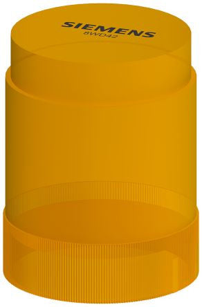 Flashlight element, with integrated LED, yellow, 24 V AC/DC, Diameter 50 mm - 8WD4220-5BD