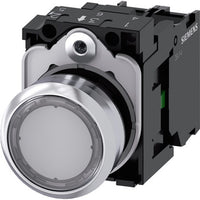 Siemens Industry Inc Illuminated Pushbutton Clear - A6X30143312
