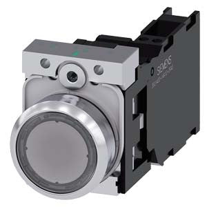 Siemens Industry Inc Illuminated Pushbutton Clear - A6X30143324
