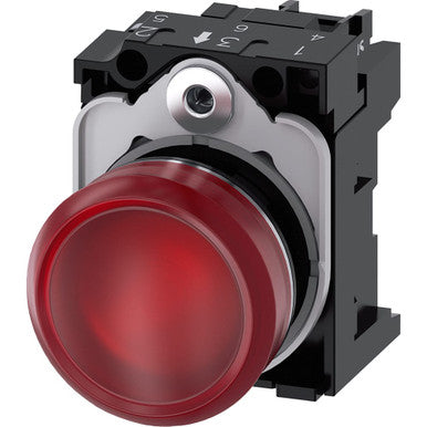 Led Panel Ind Red Diffused 22MM Screw Terminal - A6X30143333