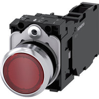 Siemens Industry Inc Illuminated Pushbutton Red - A6X30143432