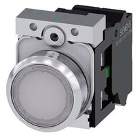 Siemens Industry Inc Illuminated Pushbutton White - A6X30143502