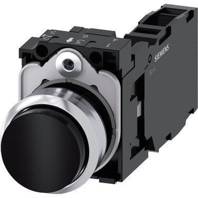 Siemens Industry Inc Pushbutton Black - A6X30144219
