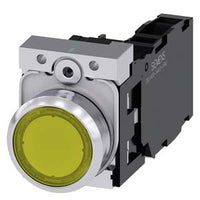 Siemens Industry Inc Illuminated Pushbutton Yellow - A6X30144292