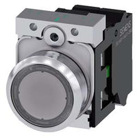 Siemens Industry Inc Illuminated Pushbutton Clear - A6X30144352