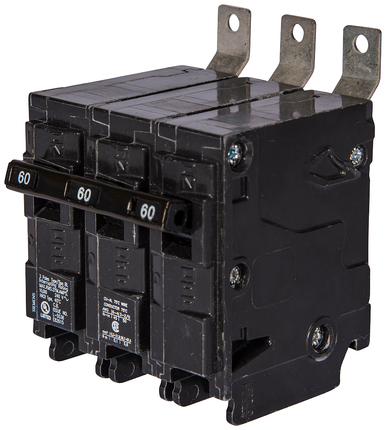 Miniature Circuit Breaker, BL Series, 100A, 3 Pole, 240V AC, 10kA at 240V AC - B3100
