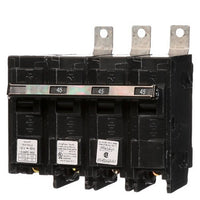 Miniature Circuit Breaker, BL Series, 45A, 3 Pole, 120/240V AC, 10kA at 240V AC - B34500S01