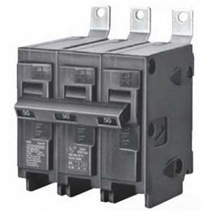 Miniature Circuit Breaker, BL Series, 60A, 3 Pole, 120/240V AC, 22kA at 240V AC - B360H00S01