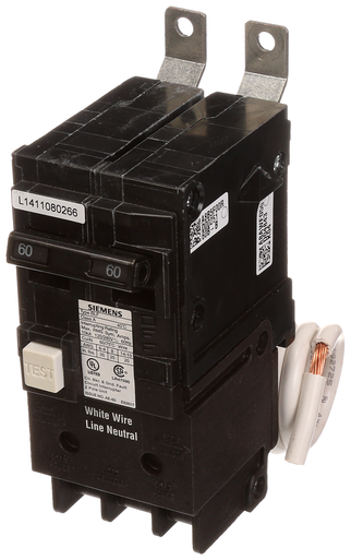Miniature Circuit Breaker, BF Series, 50A, 2 Pole, 120/240V AC, 10kA at 120/240V AC - BF250A
